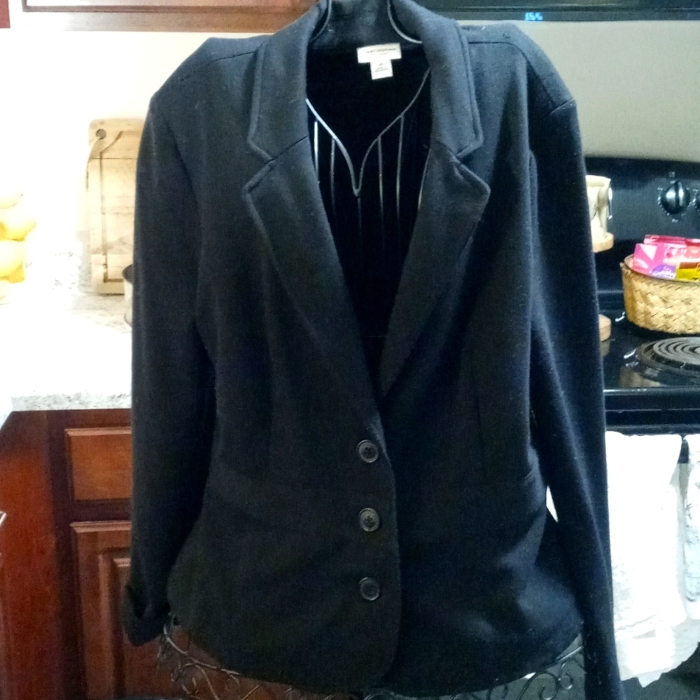 Isaac Mizrahi Black Jacket SZ.14